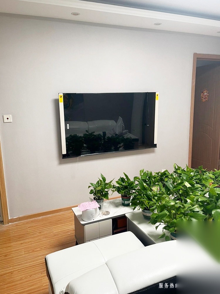 蒸汽灰全屋墙布效果